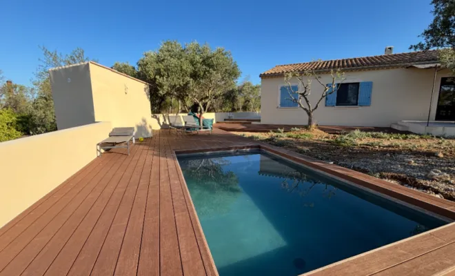 Creation d'une piscine 5x3, Orange, Even Maçonnerie